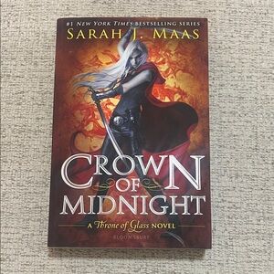 Original Cover Crown of Midnight Book by Sarah J. Maas
